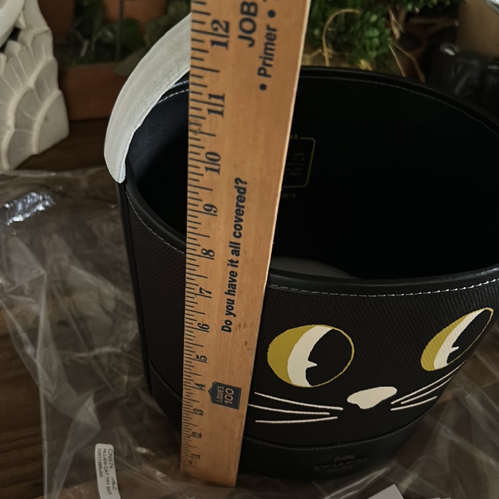 Coach Halloween πββ¬ Cat Bucket Bag BNWT - Picture 7 of 11